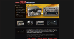 Desktop Screenshot of oemradios.com